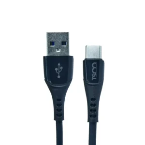 کابل شارژ تسکو مدل TCC 450 تایپ سی رنگ مشکی
